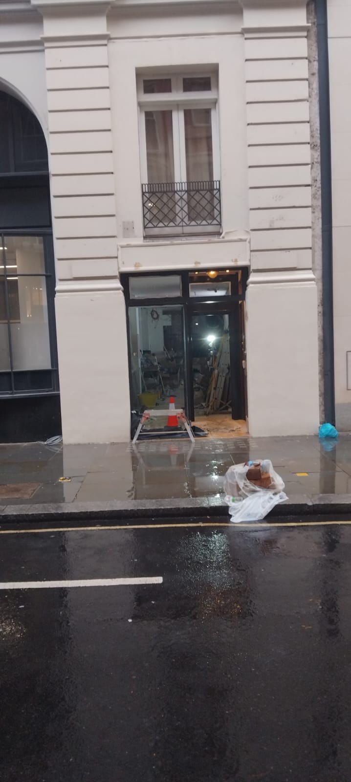 Before - Main entrance & shopfront